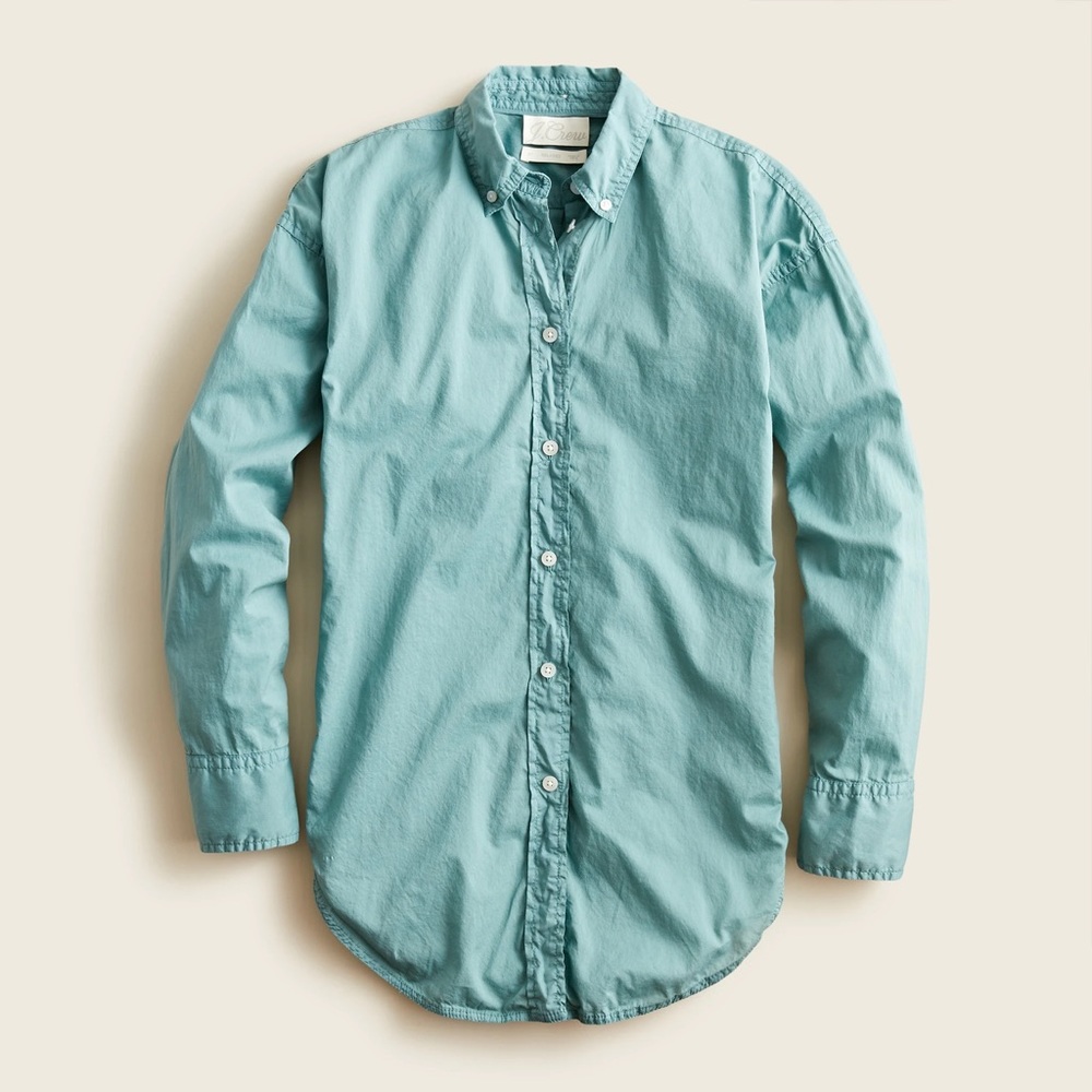 J. crew relaxed fit poplin shirt